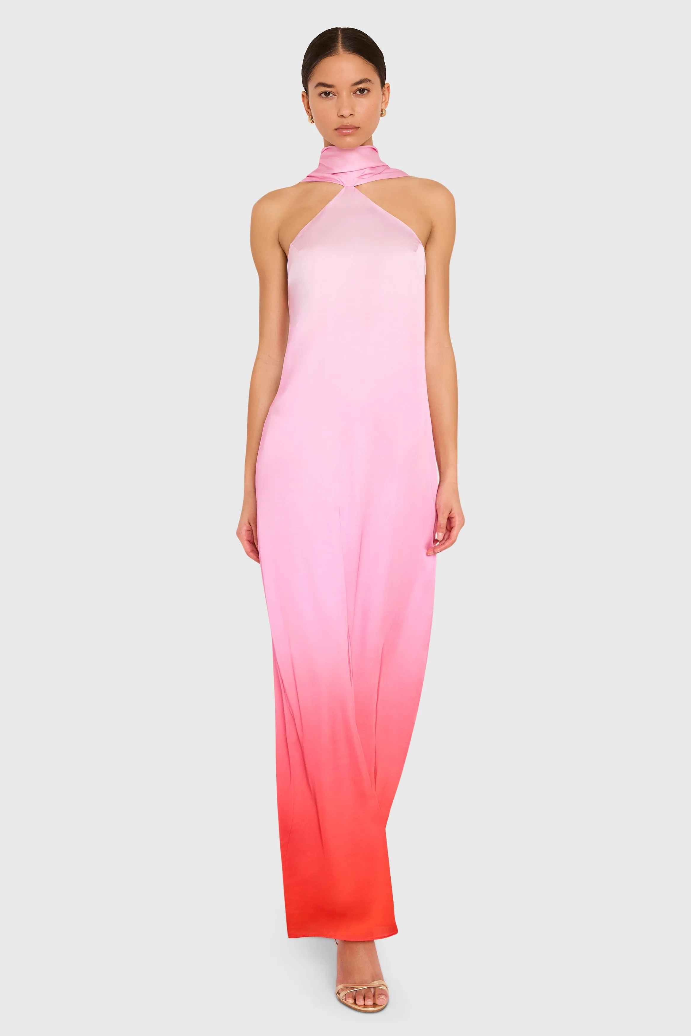 Ashton Maxi in Pink Ombre sold by Amanda Uprichard product image thumbnail 5