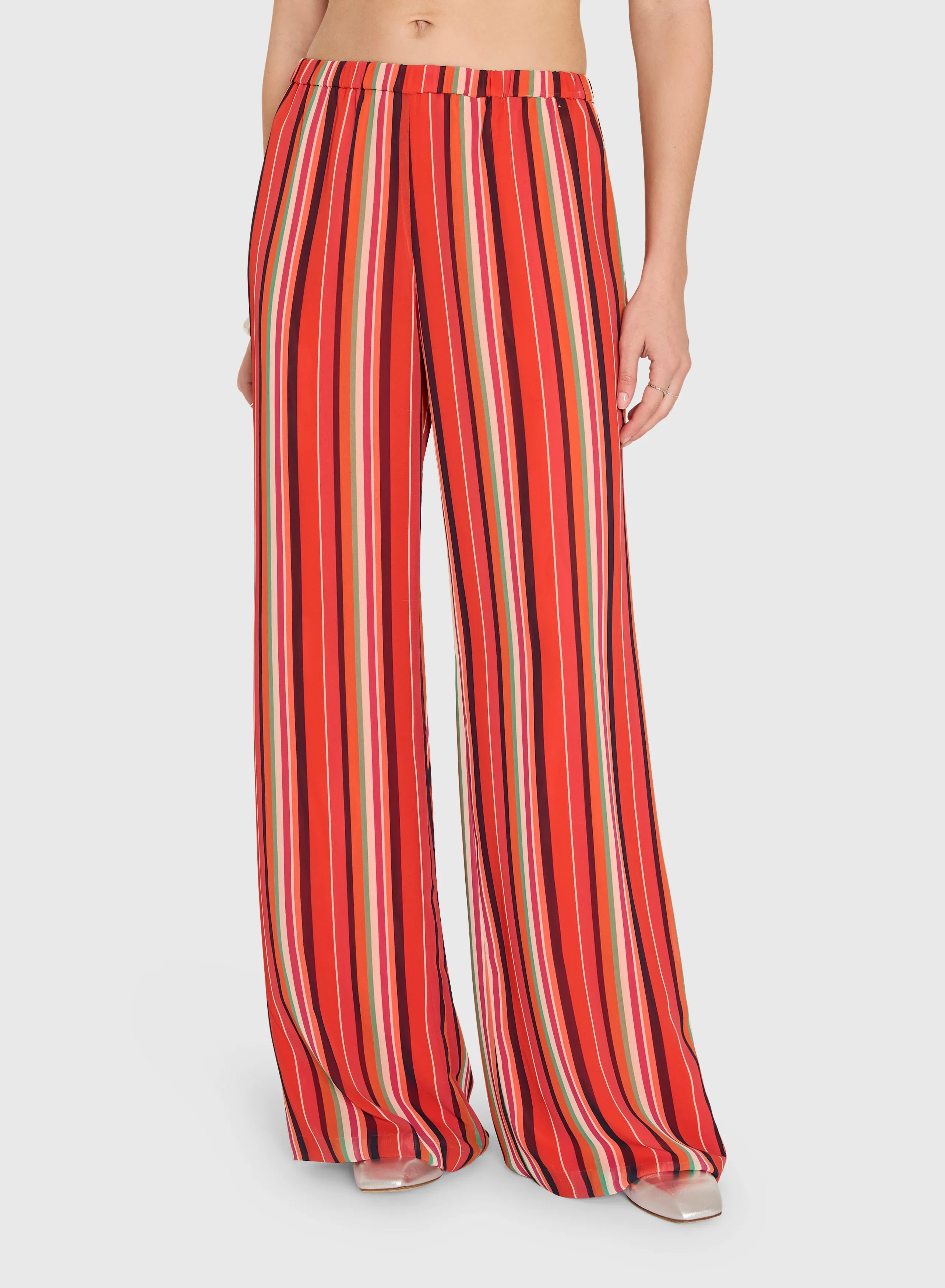 Mariko Pants in Soleil Stripes sold by Amanda Uprichard product image thumbnail 5