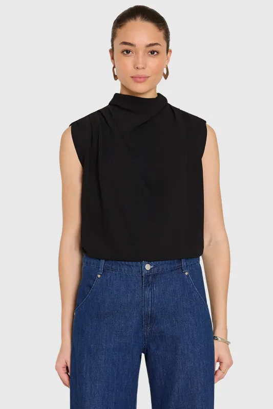 Sleeveless Fabienne Top made by Amanda Uprichard