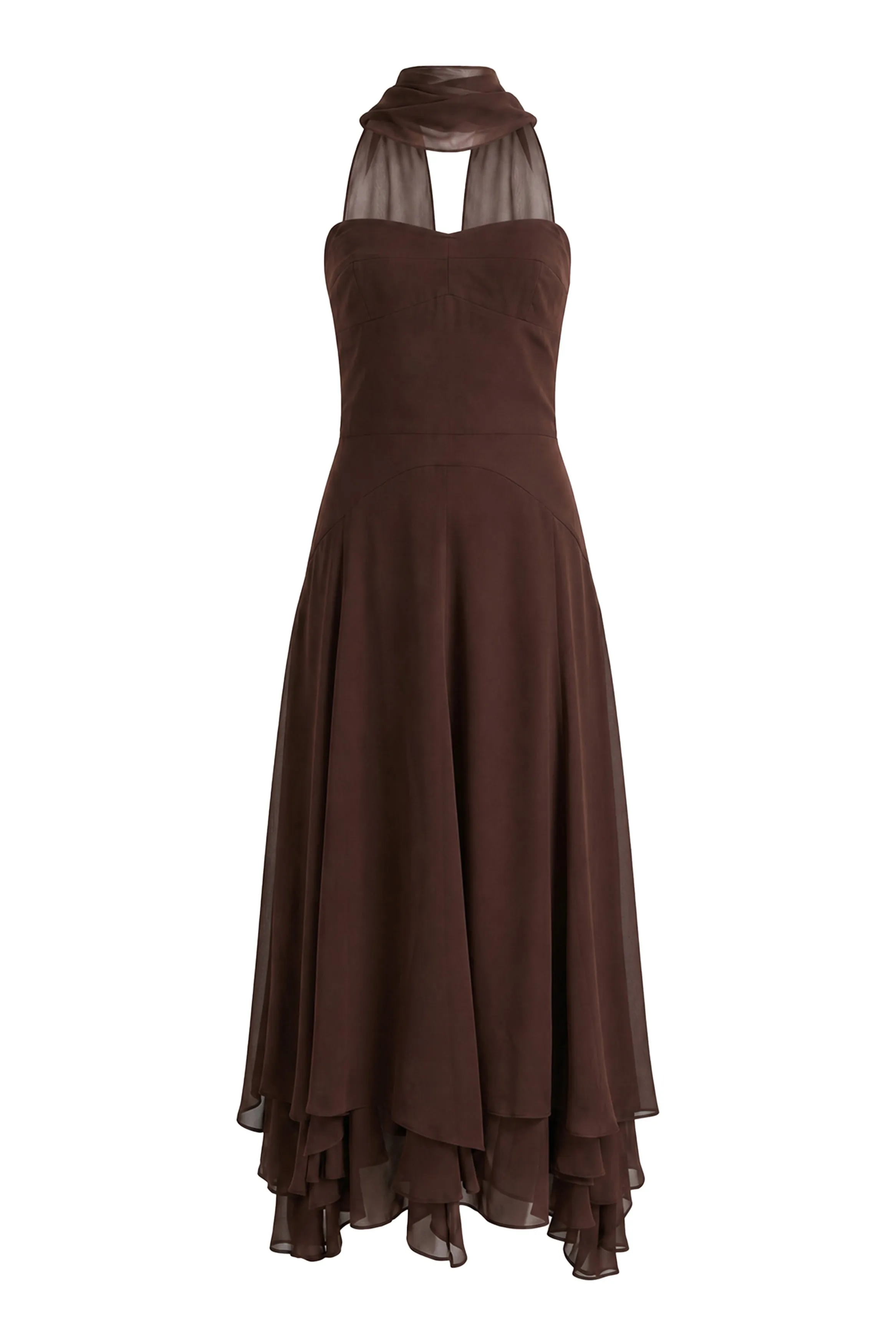 Monterey Dress With Scarf sold by Amanda Uprichard product image thumbnail 4