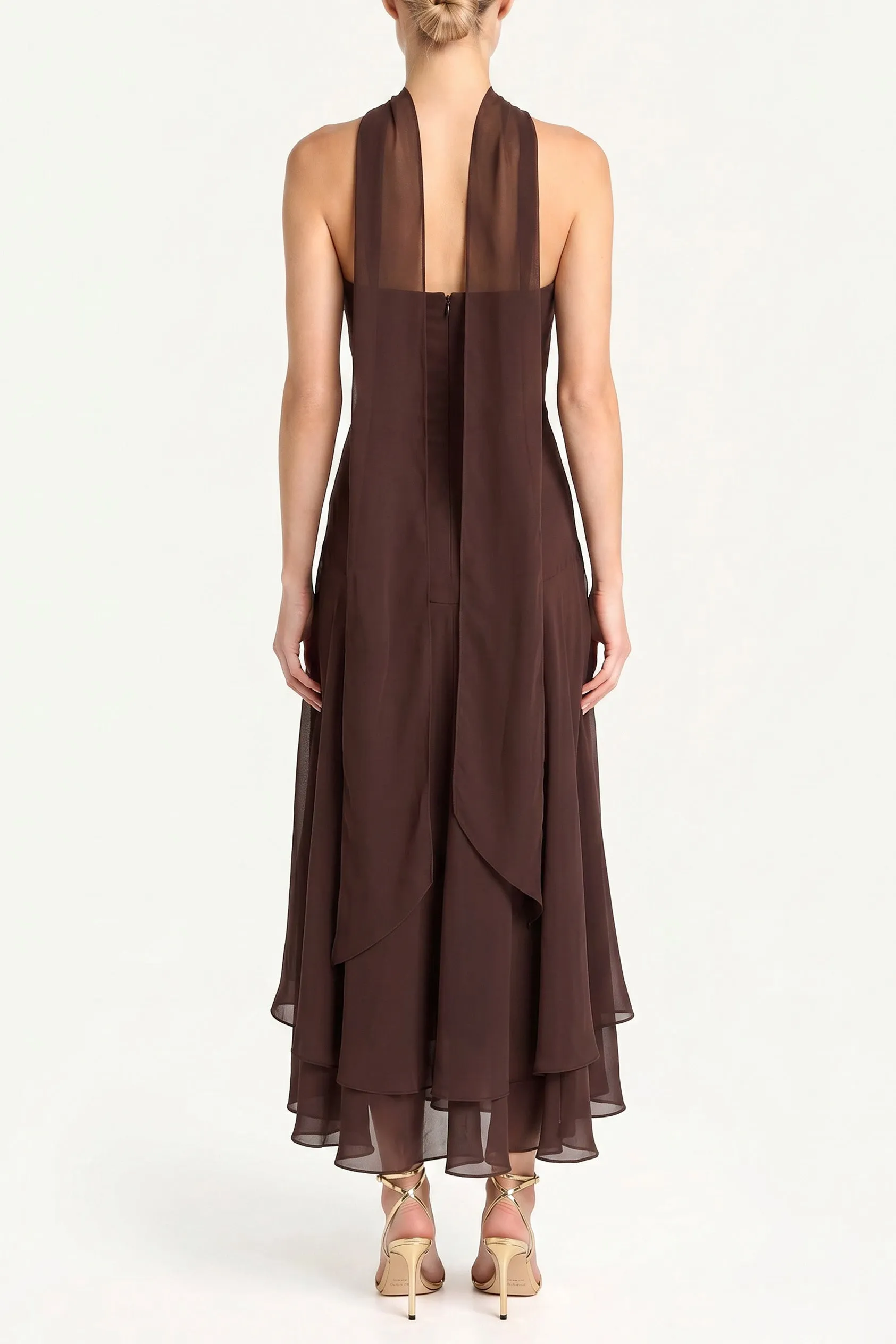 Monterey Dress With Scarf sold by Amanda Uprichard product image thumbnail 3