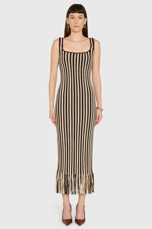 Jolie Midi Dress made by Amanda Uprichard