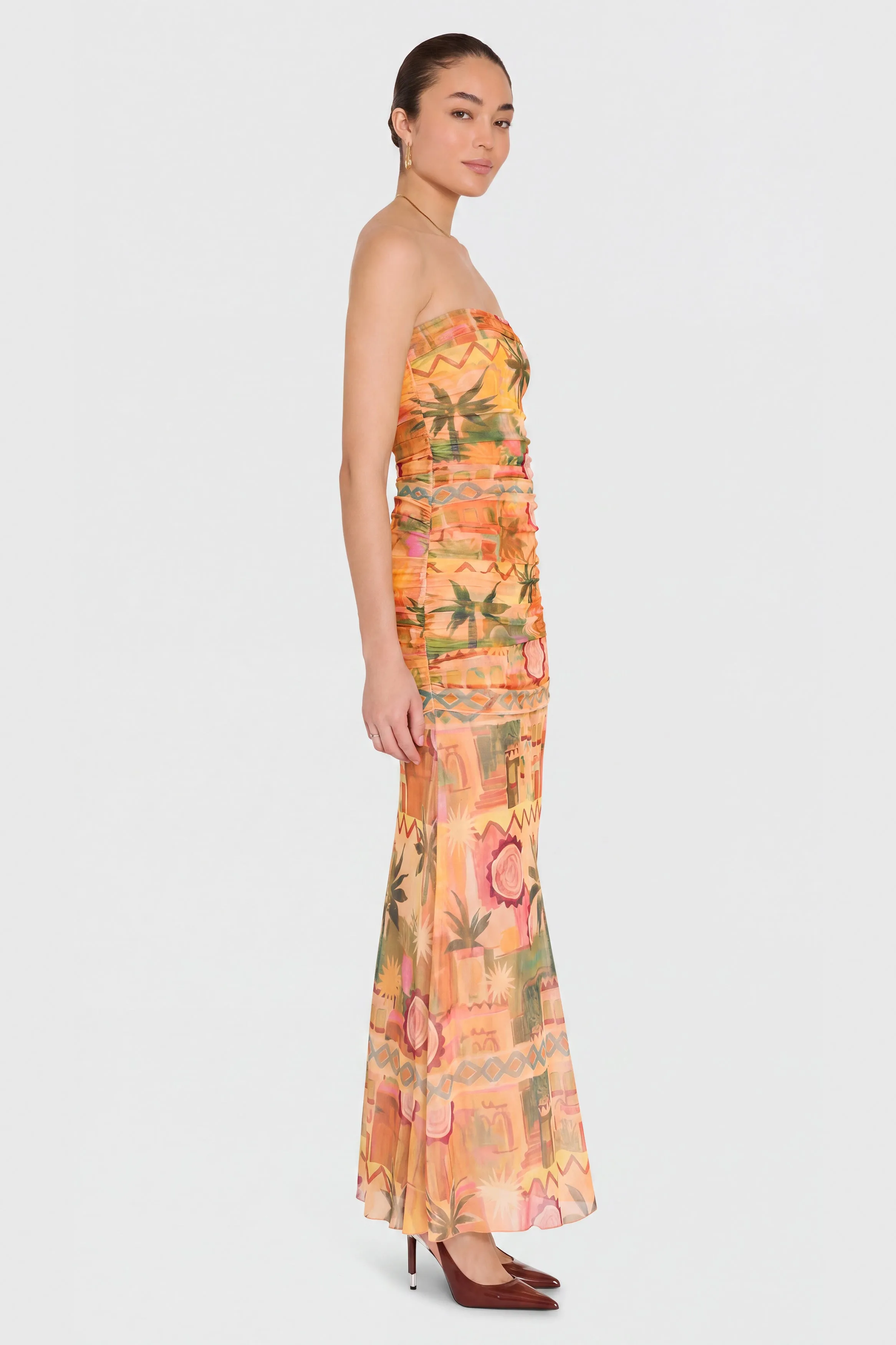 Leo Maxi Dress in Palm Springs sold by Amanda Uprichard product image thumbnail 2