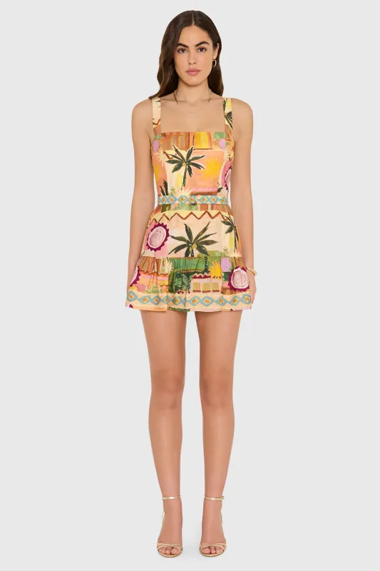 April Romper in Palm Springs made by Amanda Uprichard