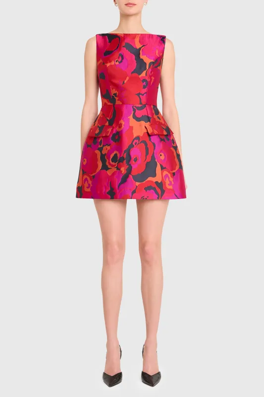 Banco Dress in Brickell Brocade made by Amanda Uprichard
