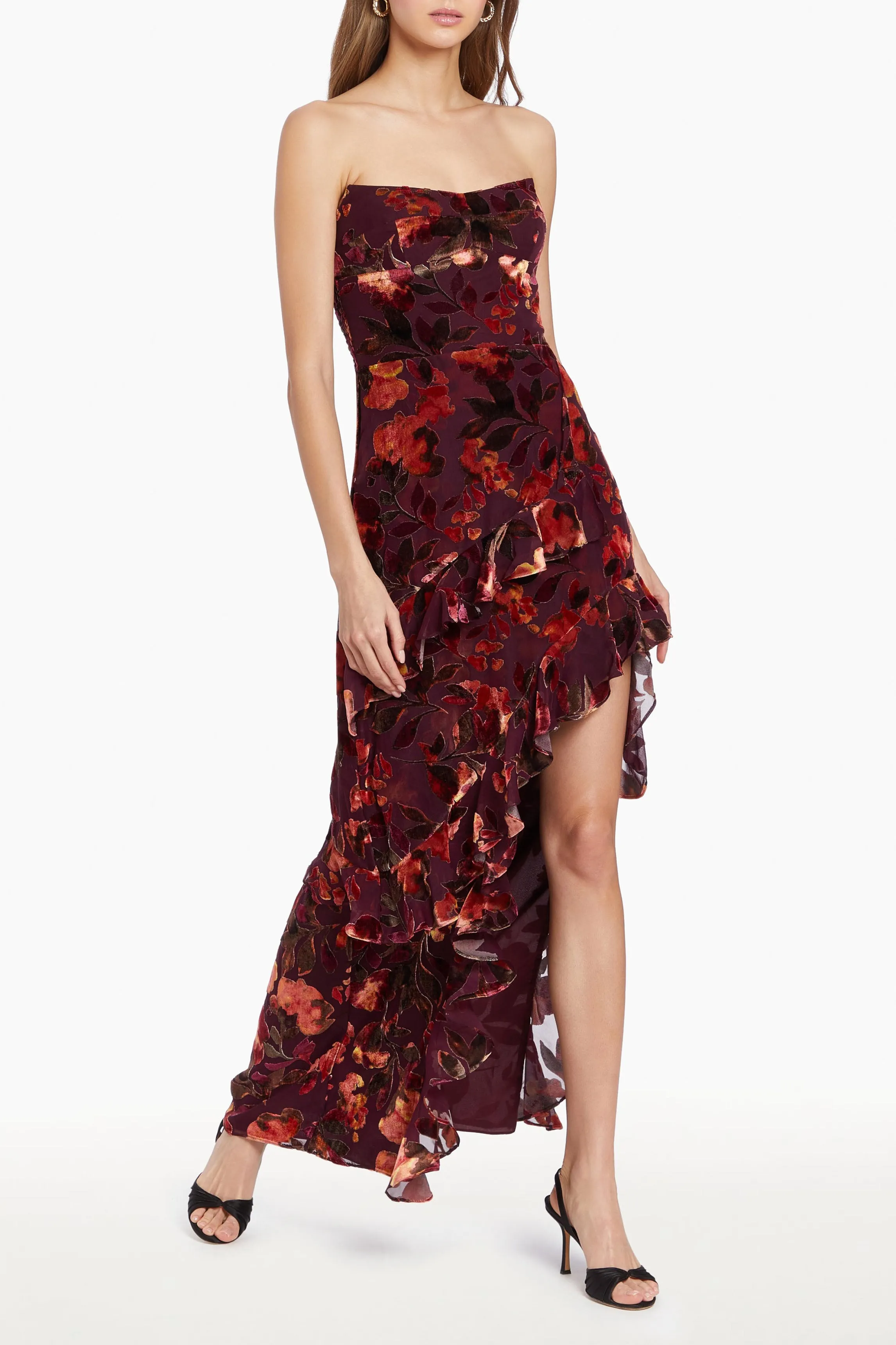 Magnolia Maxi in Sorrel sold by Amanda Uprichard product image thumbnail 4