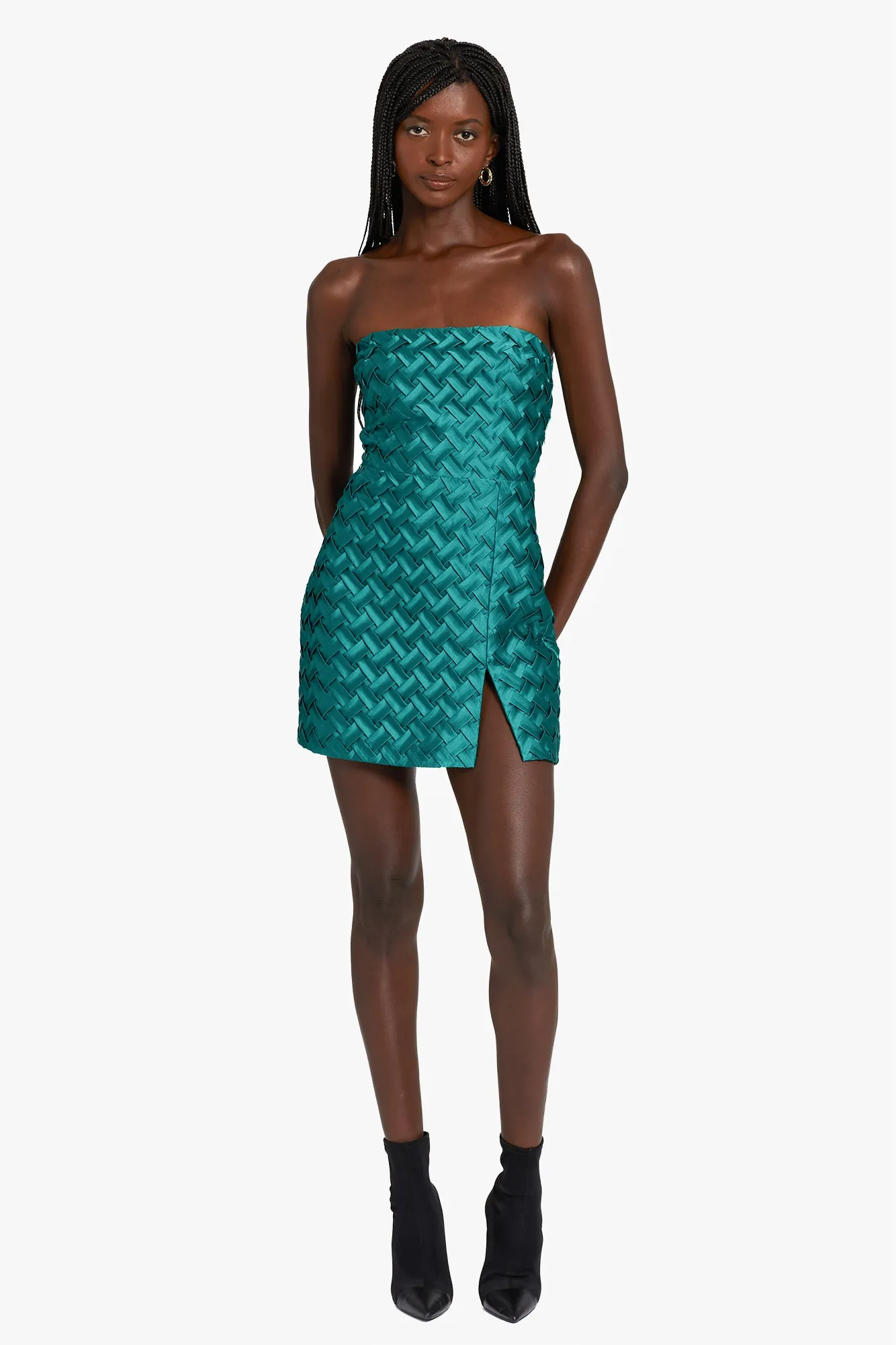 Arely Dress in Pleat sold by Amanda Uprichard