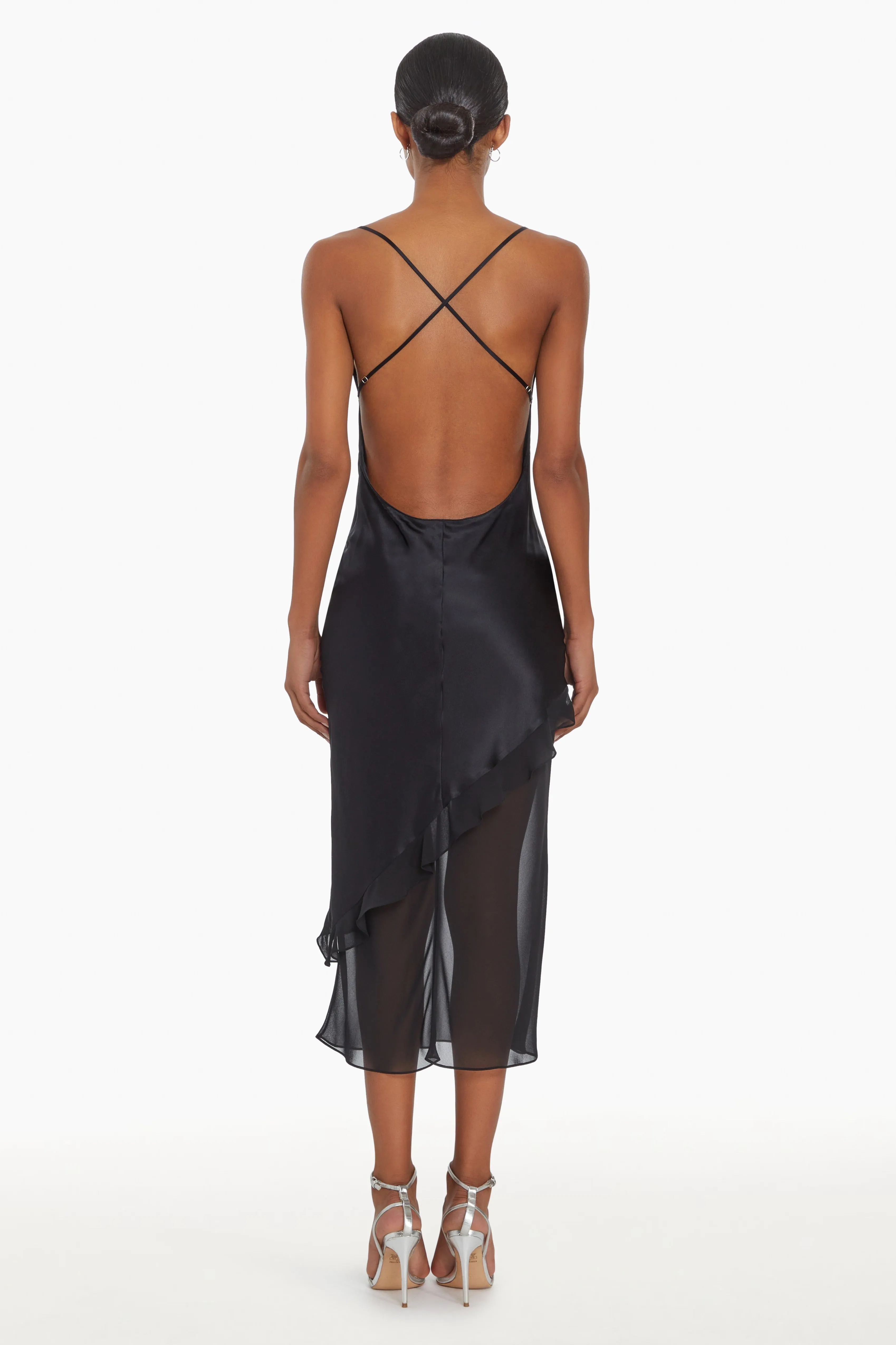 Luciana Silk Dress sold by Amanda Uprichard product image thumbnail 3