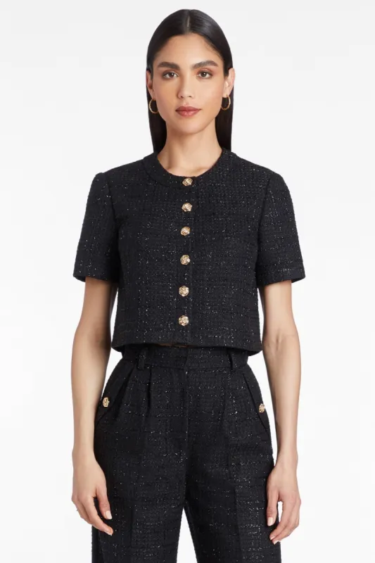 Braswell Top in Watkins Tweed sold by Amanda Uprichard