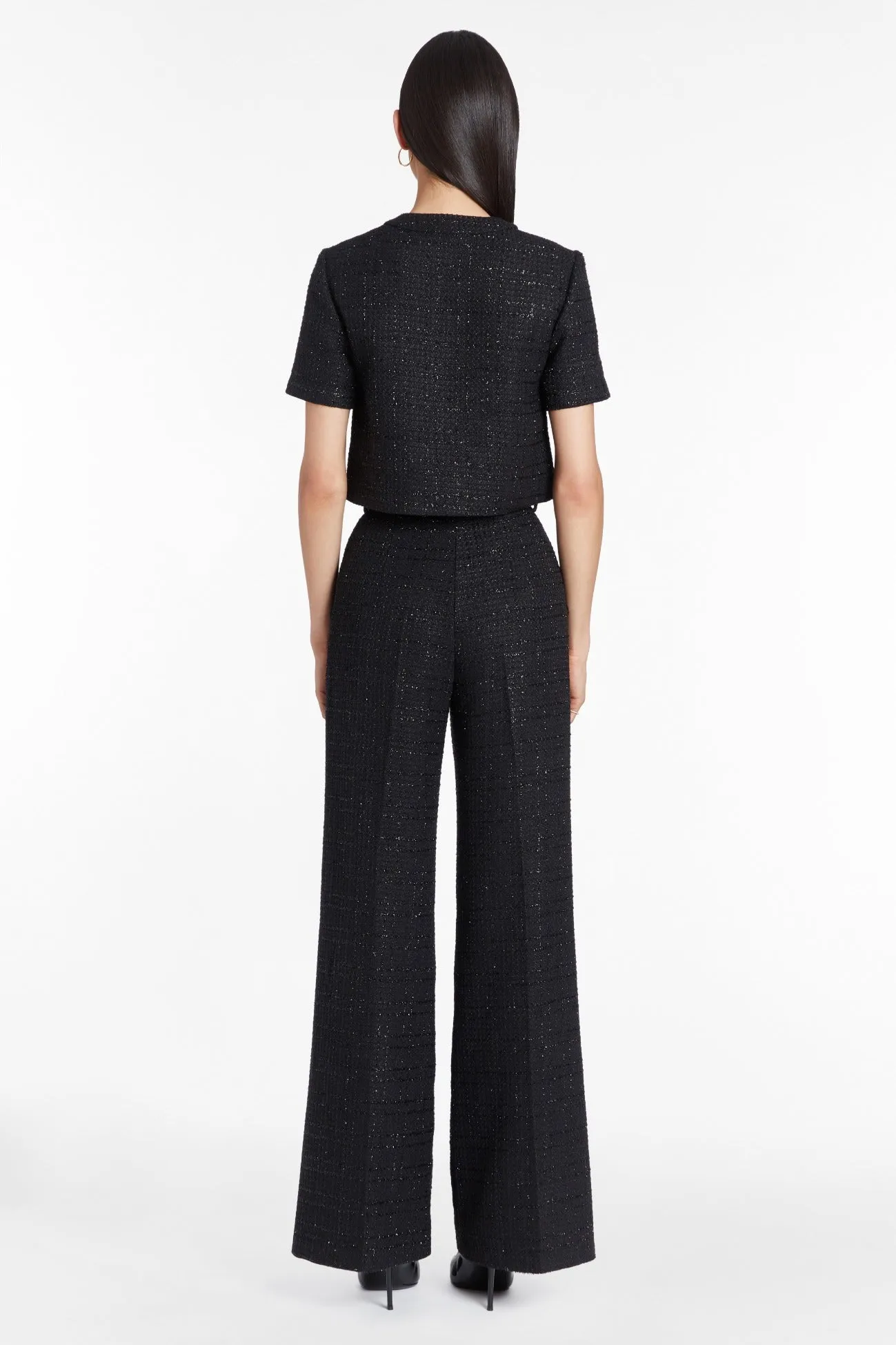 Braswell Top in Watkins Tweed sold by Amanda Uprichard product image thumbnail 3