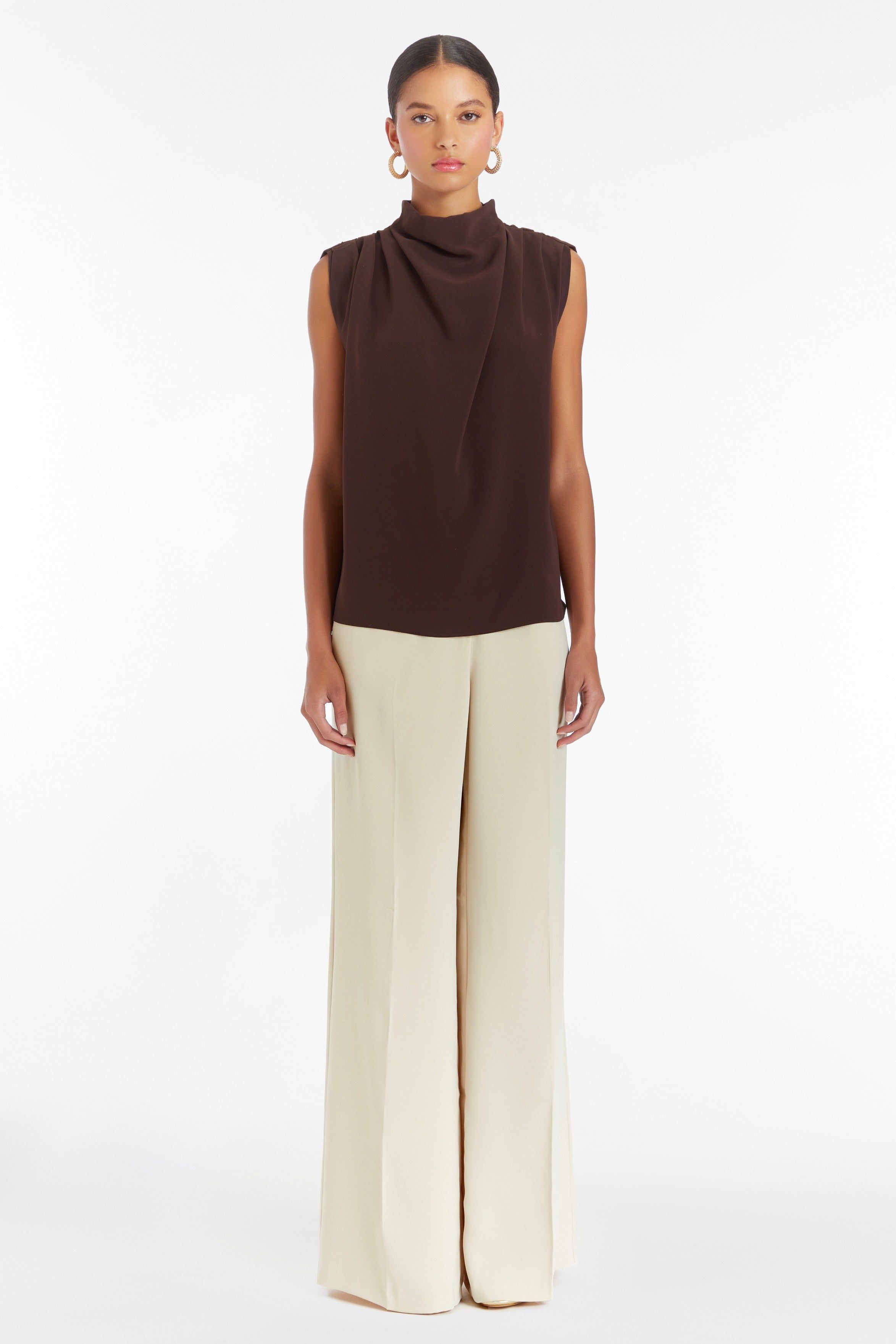 Sleeveless Fabienne Top sold by Amanda Uprichard product image thumbnail 2