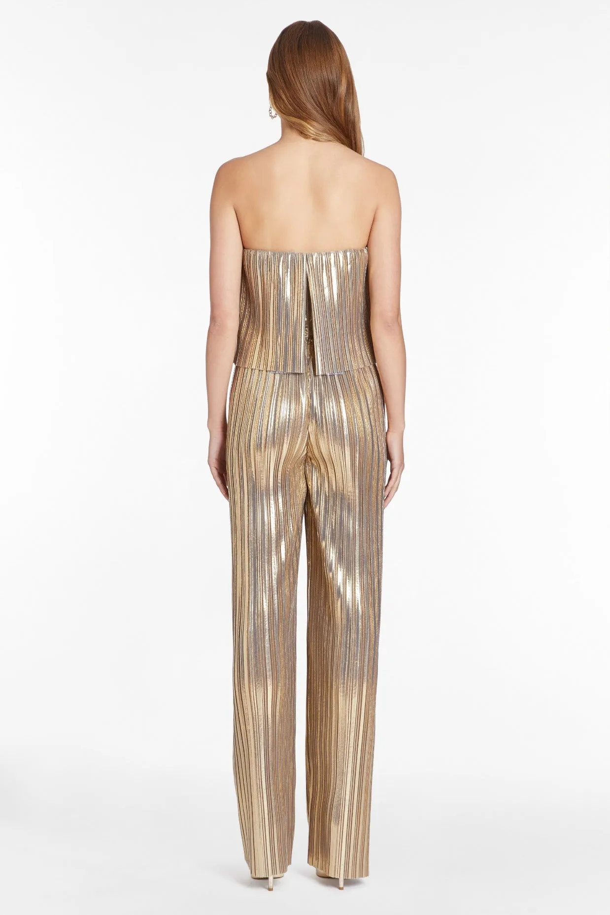 Collina Jumpsuit in Pleats sold by Amanda Uprichard product image thumbnail 5