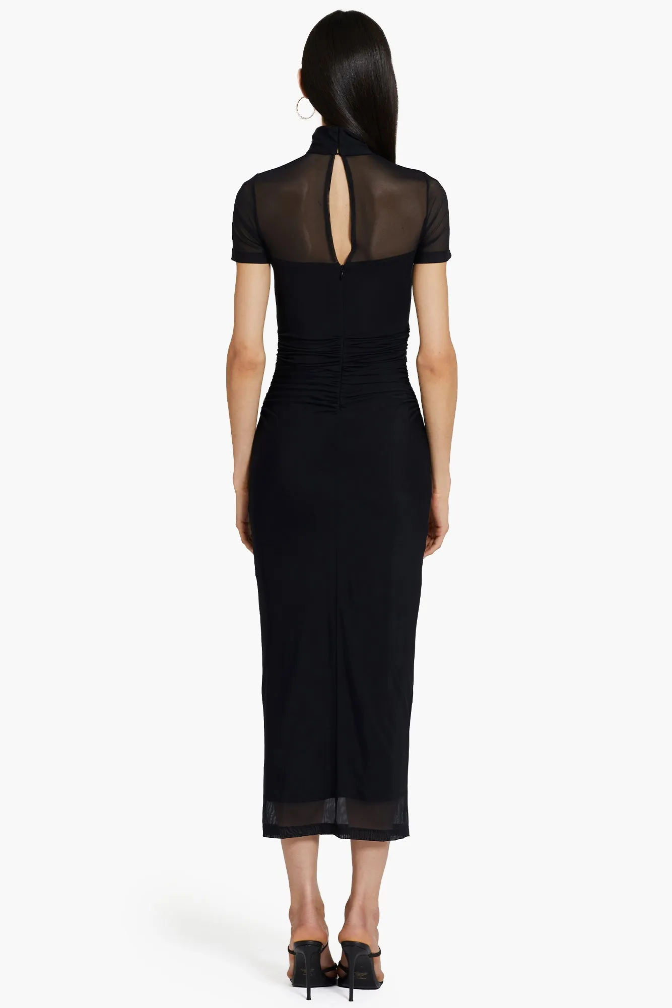 Dominique Dress in Mesh sold by Amanda Uprichard product image thumbnail 4