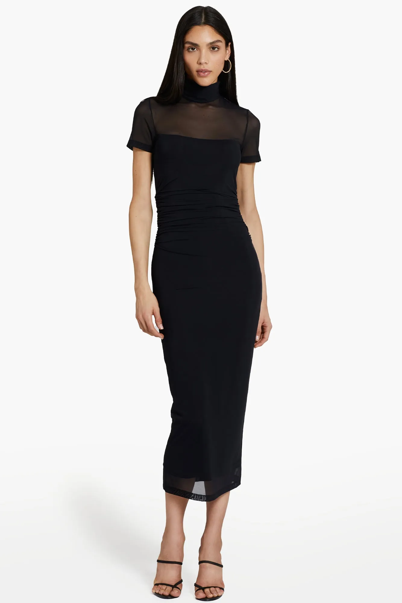 Dominique Dress in Mesh sold by Amanda Uprichard