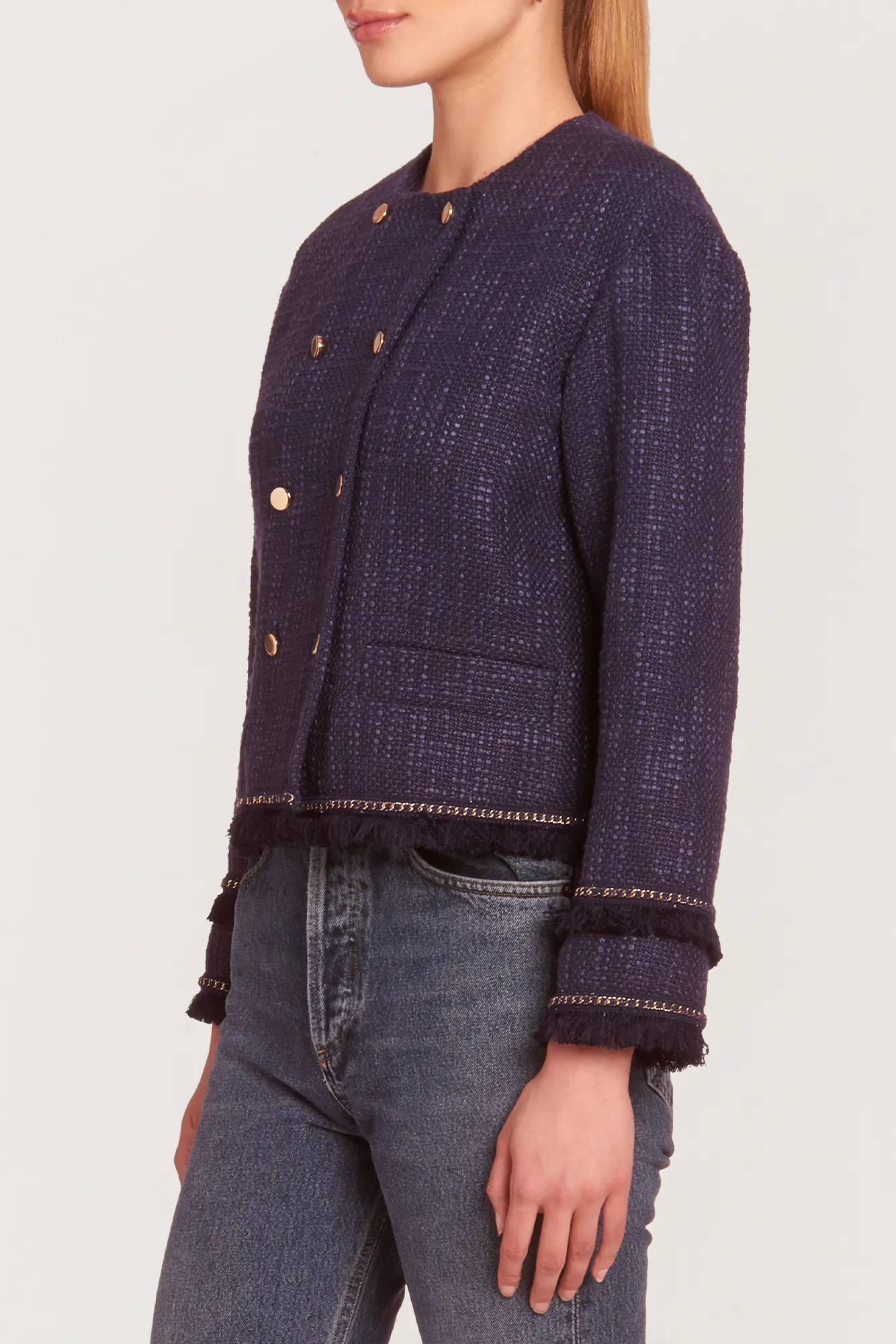 Moriah Jacket in Tweed sold by Amanda Uprichard product image thumbnail 2