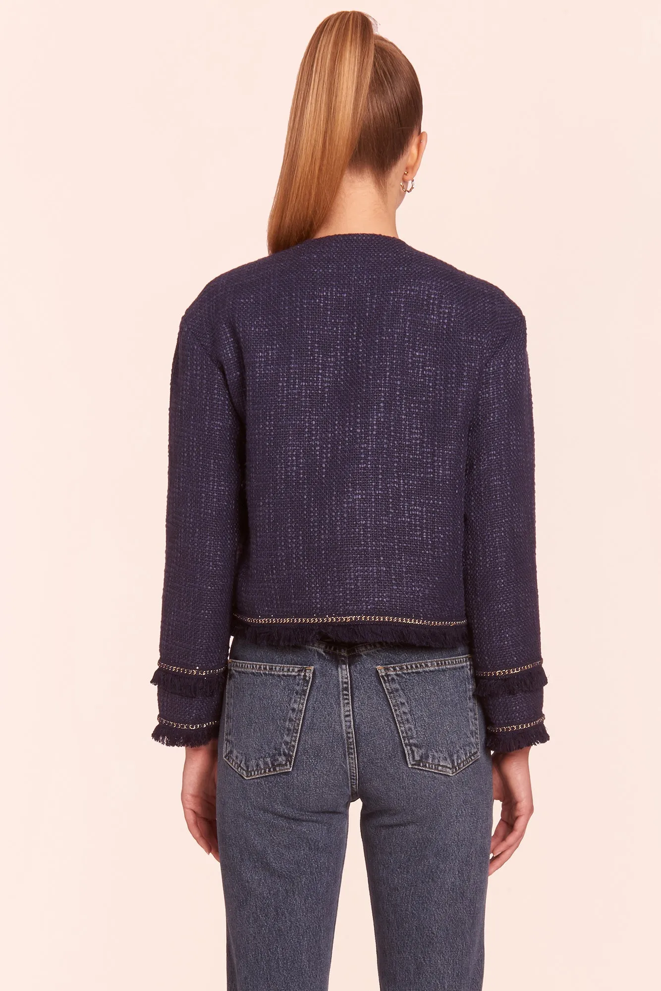 Moriah Jacket in Tweed sold by Amanda Uprichard product image thumbnail 3