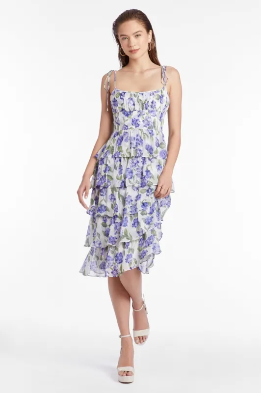Adelina Dress in Margate Print sold by Amanda Uprichard