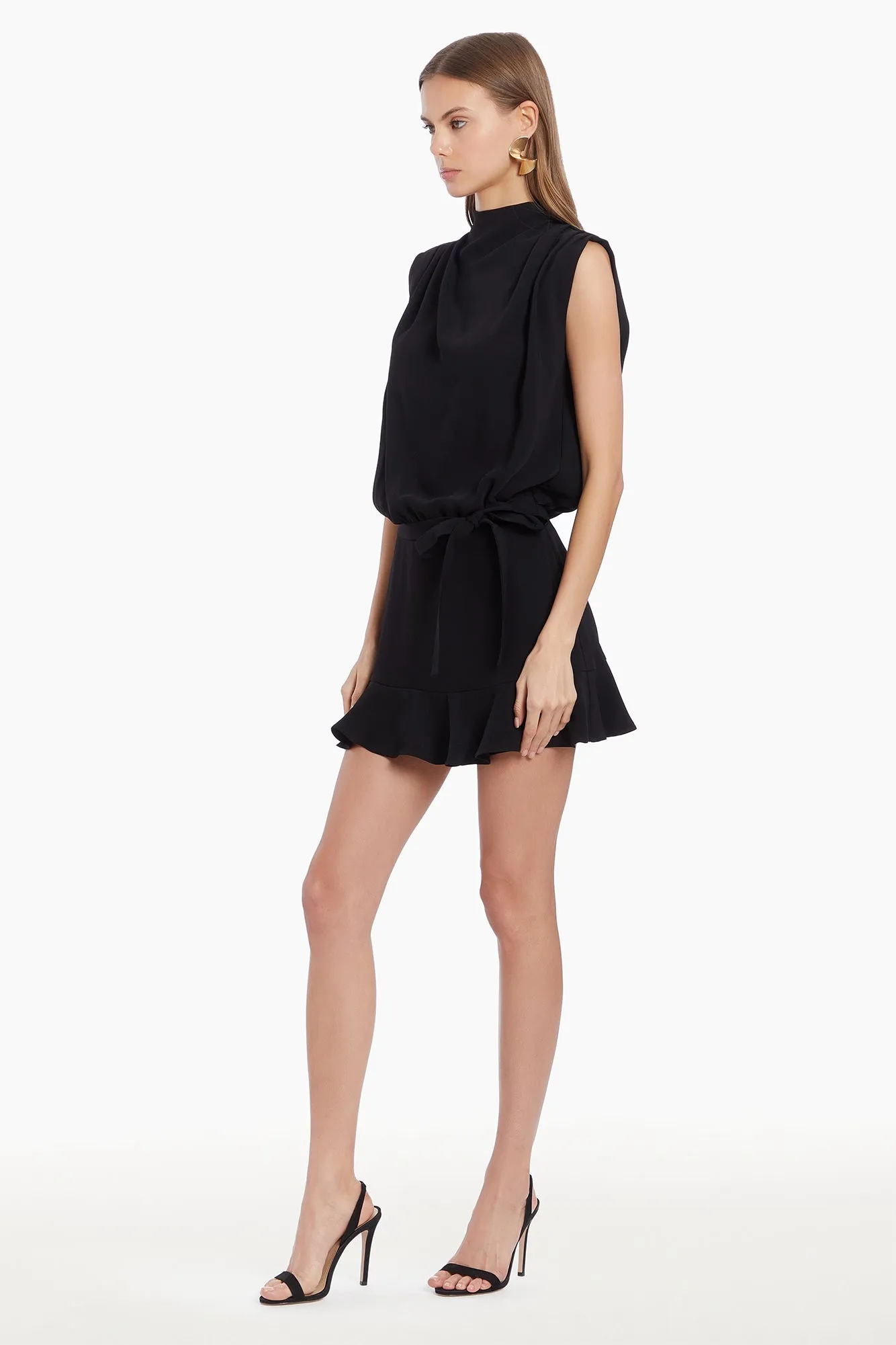 Sharla Skort Romper sold by Amanda Uprichard product image thumbnail 3