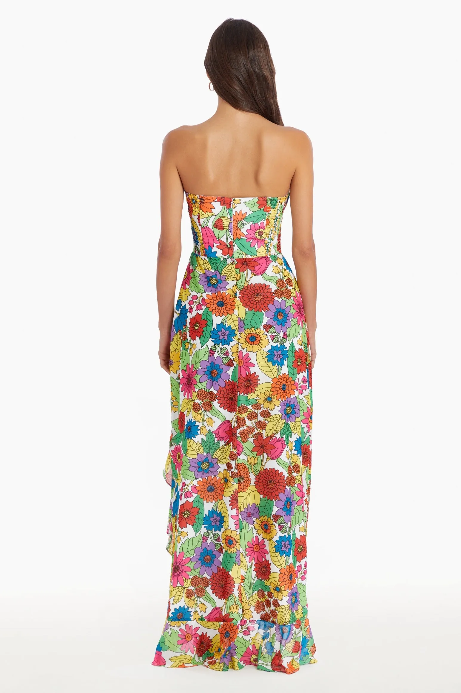 Eden Gown in Poppy Floral sold by Amanda Uprichard product image thumbnail 3