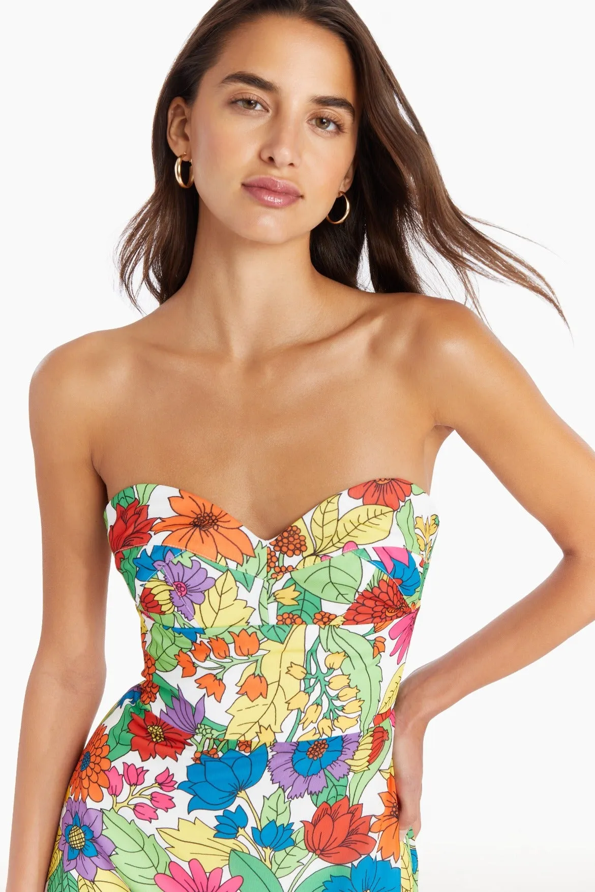 Eden Gown in Poppy Floral sold by Amanda Uprichard product image thumbnail 2