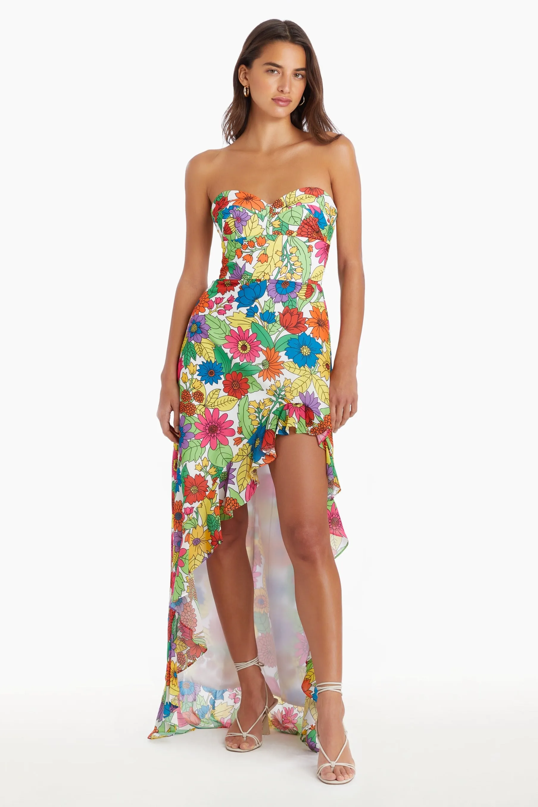 Eden Gown in Poppy Floral sold by Amanda Uprichard product image thumbnail 4