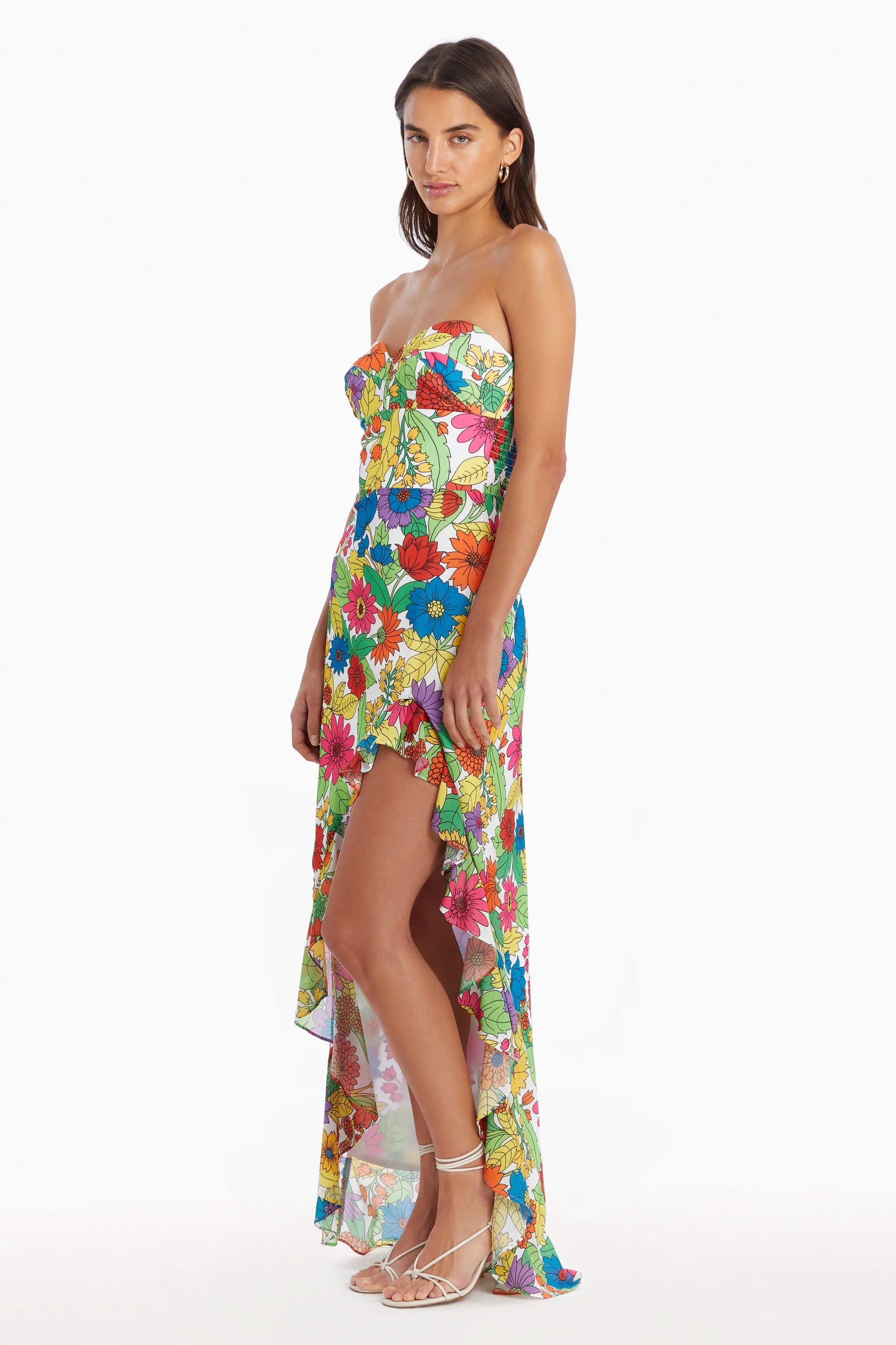 Eden Gown in Poppy Floral sold by Amanda Uprichard product image thumbnail 5