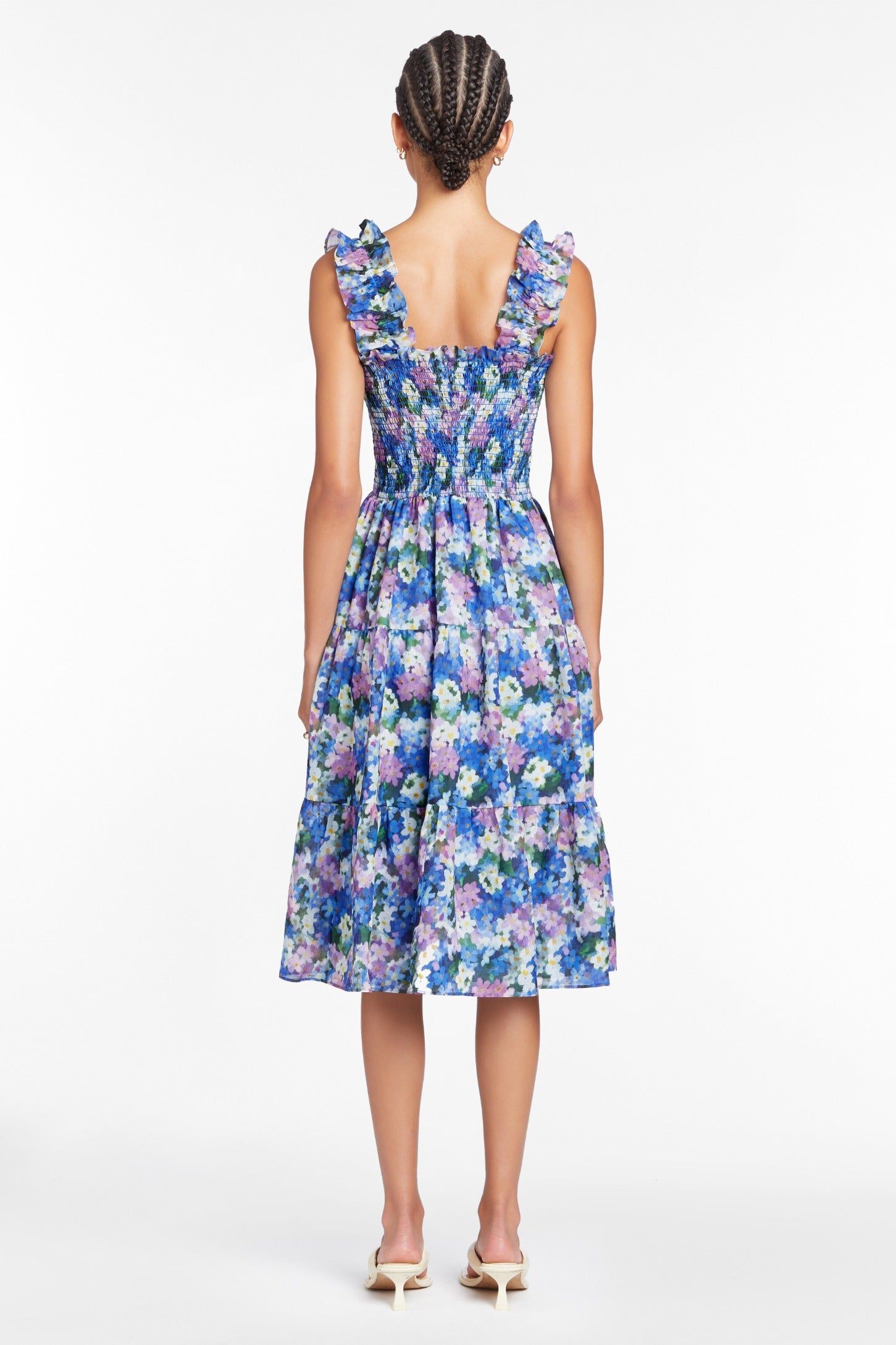 Adelene Midi Dress in Imogen sold by Amanda Uprichard product image thumbnail 5