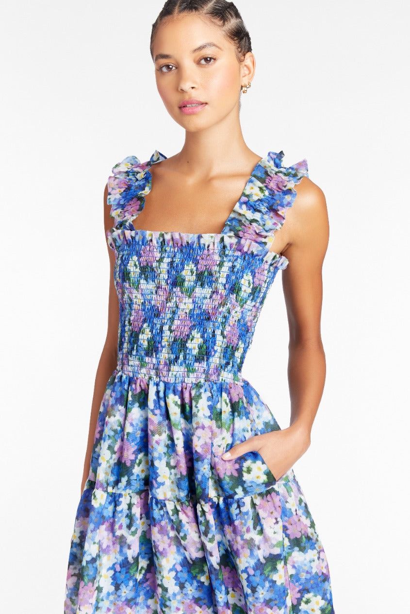 Adelene Midi Dress in Imogen sold by Amanda Uprichard product image thumbnail 3