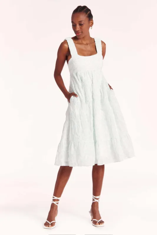 Nicolia Midi Dress in Leona Print sold by Amanda Uprichard