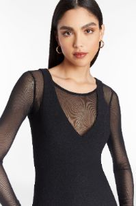 Vincent Dress with Mesh sold by Amanda Uprichard