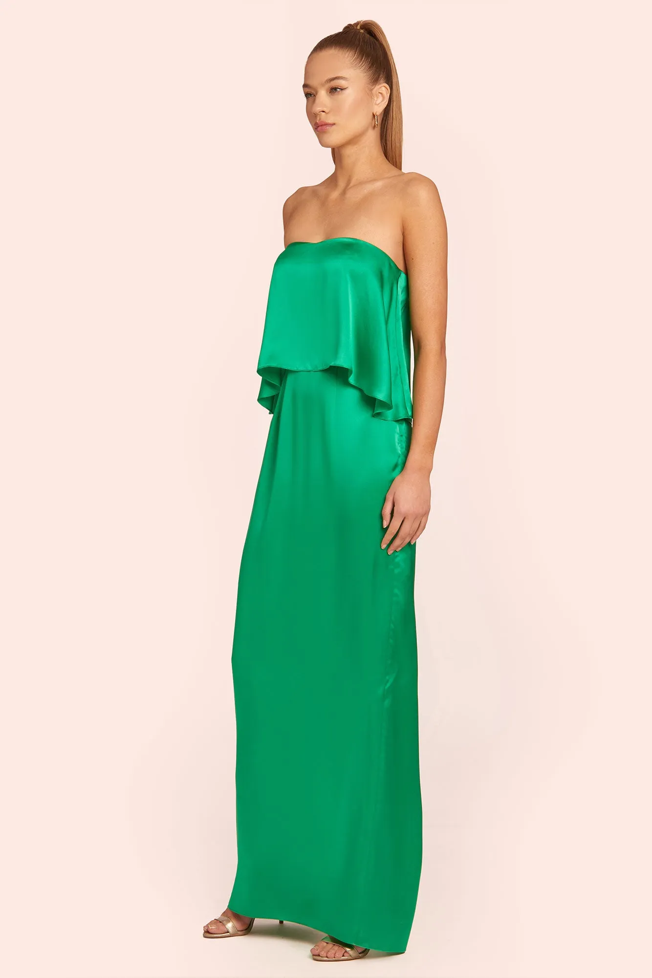 Topanga Silk Maxi Dress sold by Amanda Uprichard product image thumbnail 2