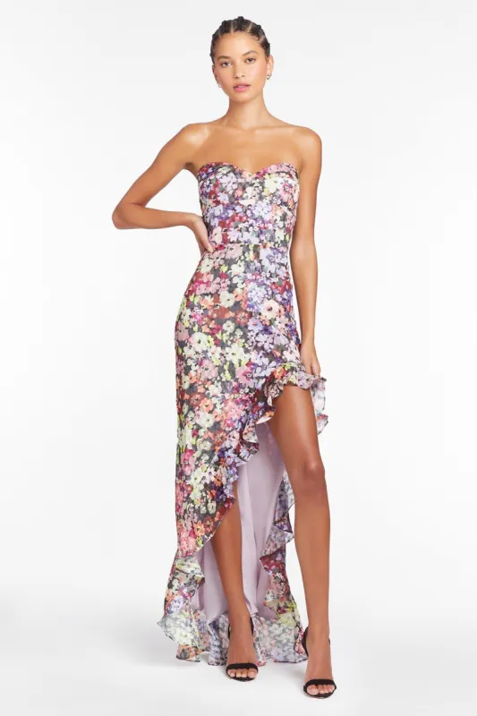 Eden Gown in Zahra Fleur made by Amanda Uprichard