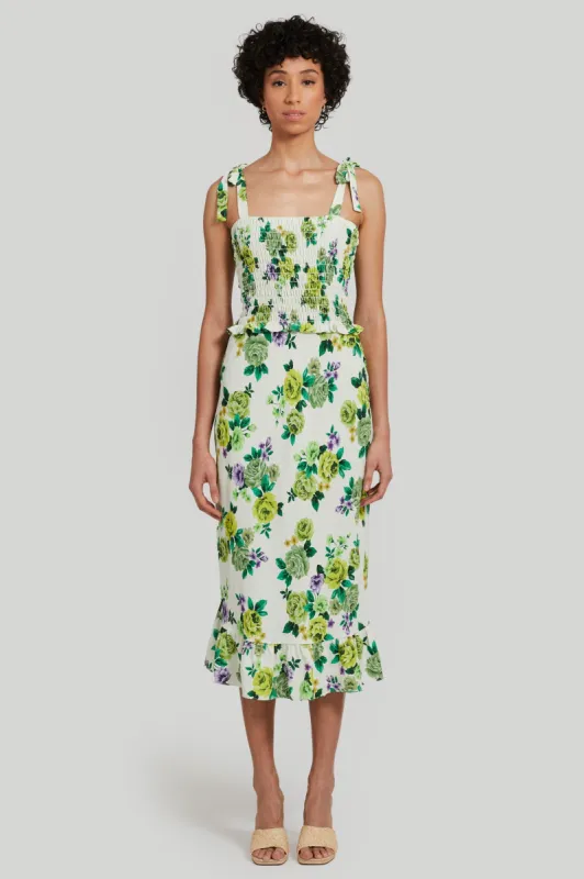 Gaia Dress in Veranda Print sold by Amanda Uprichard