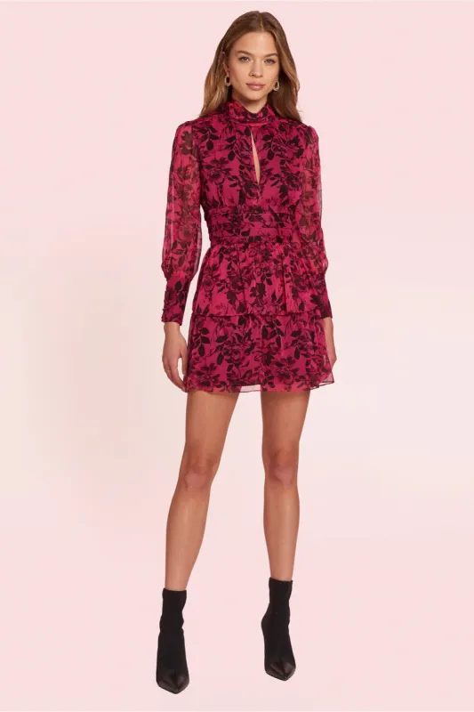 Samira Dress in Femme Print sold by Amanda Uprichard