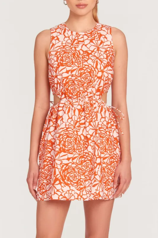 Christabel Dress in Gardenia Print sold by Amanda Uprichard