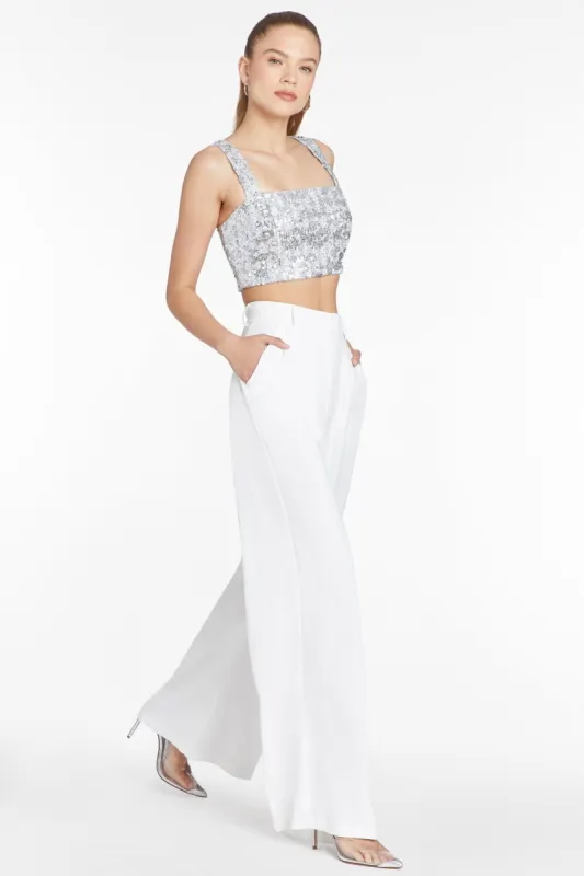 Agnes Top in Tweed sold by Amanda Uprichard