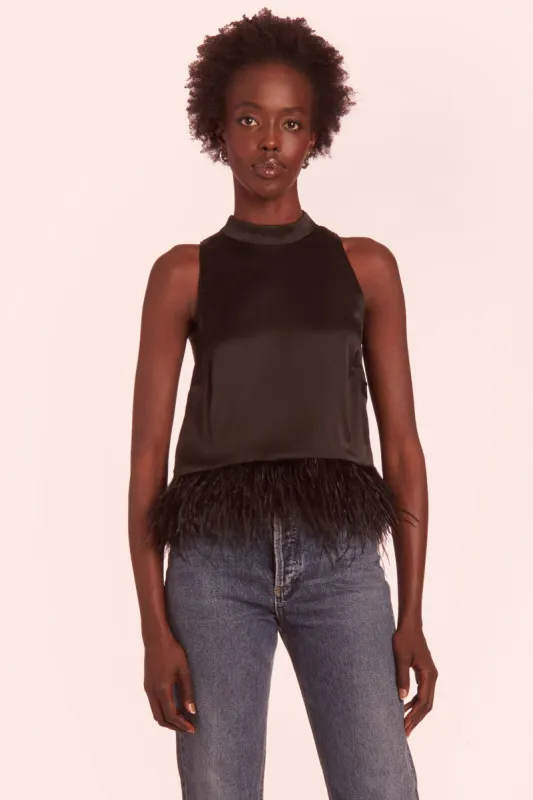 Delfina Silk Top sold by Amanda Uprichard