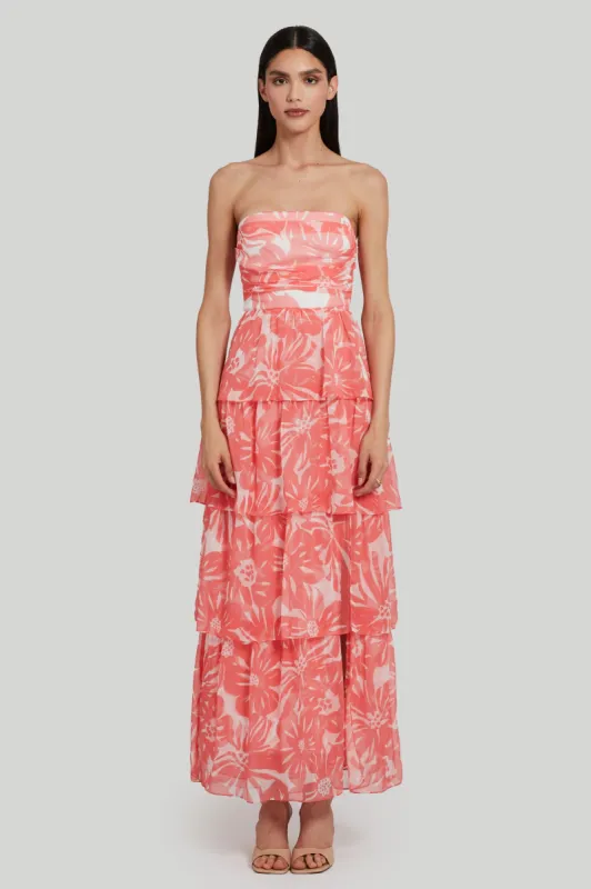 Gaston Maxi Dress in Paquita sold by Amanda Uprichard