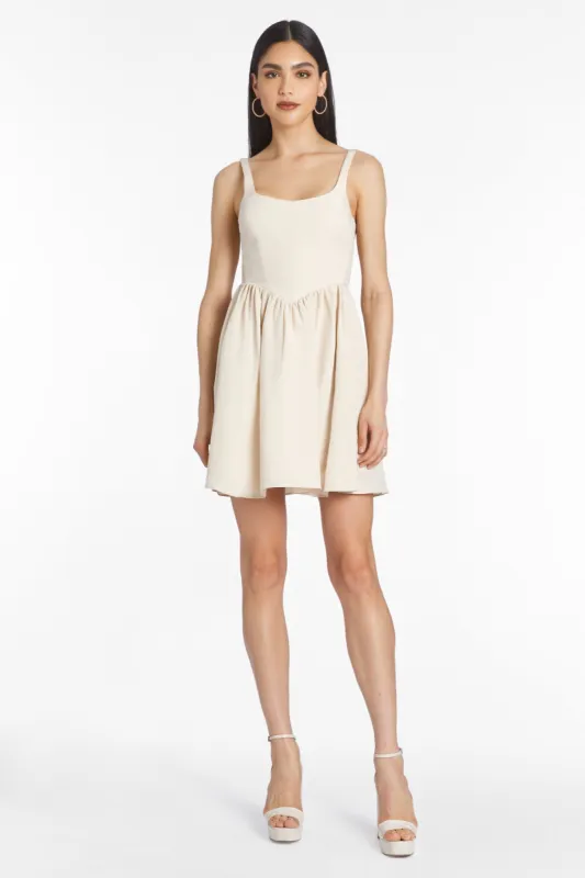 Mabel Dress in Linen sold by Amanda Uprichard