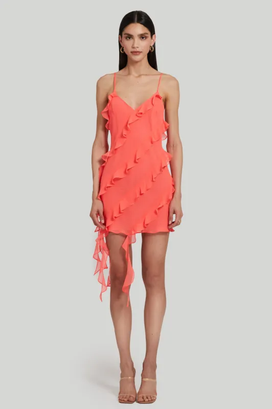 Belladonna Dress in Silk Chiffon sold by Amanda Uprichard