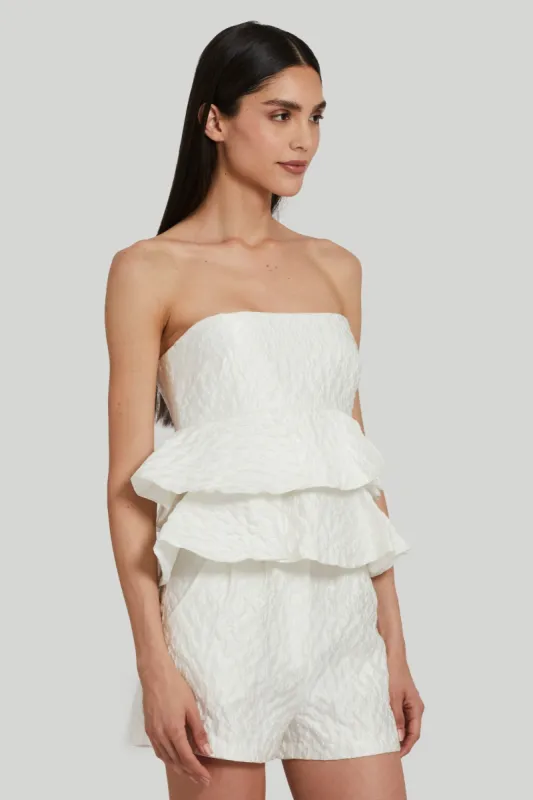 Healy Top in Bellis sold by Amanda Uprichard