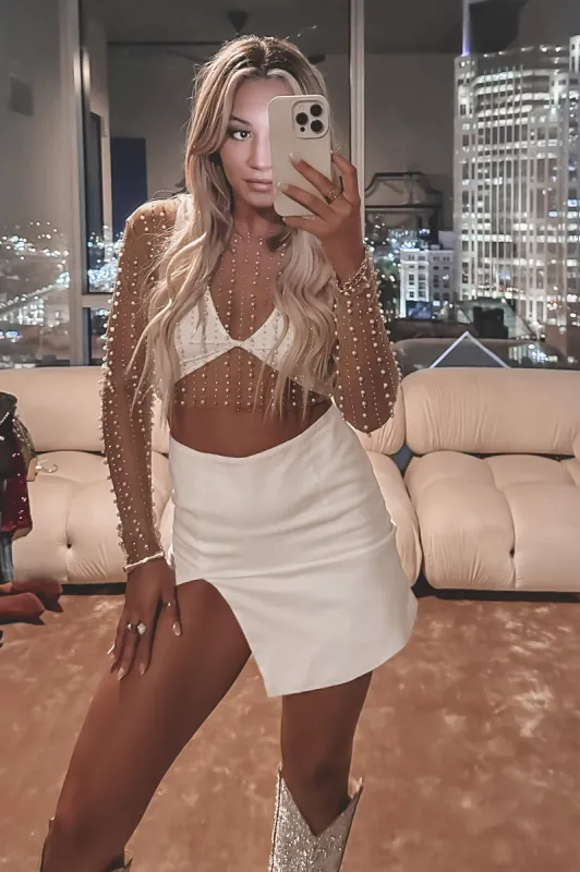 DEAL Bring On The Bling Bestie Mesh Top sold by Amazing Lace