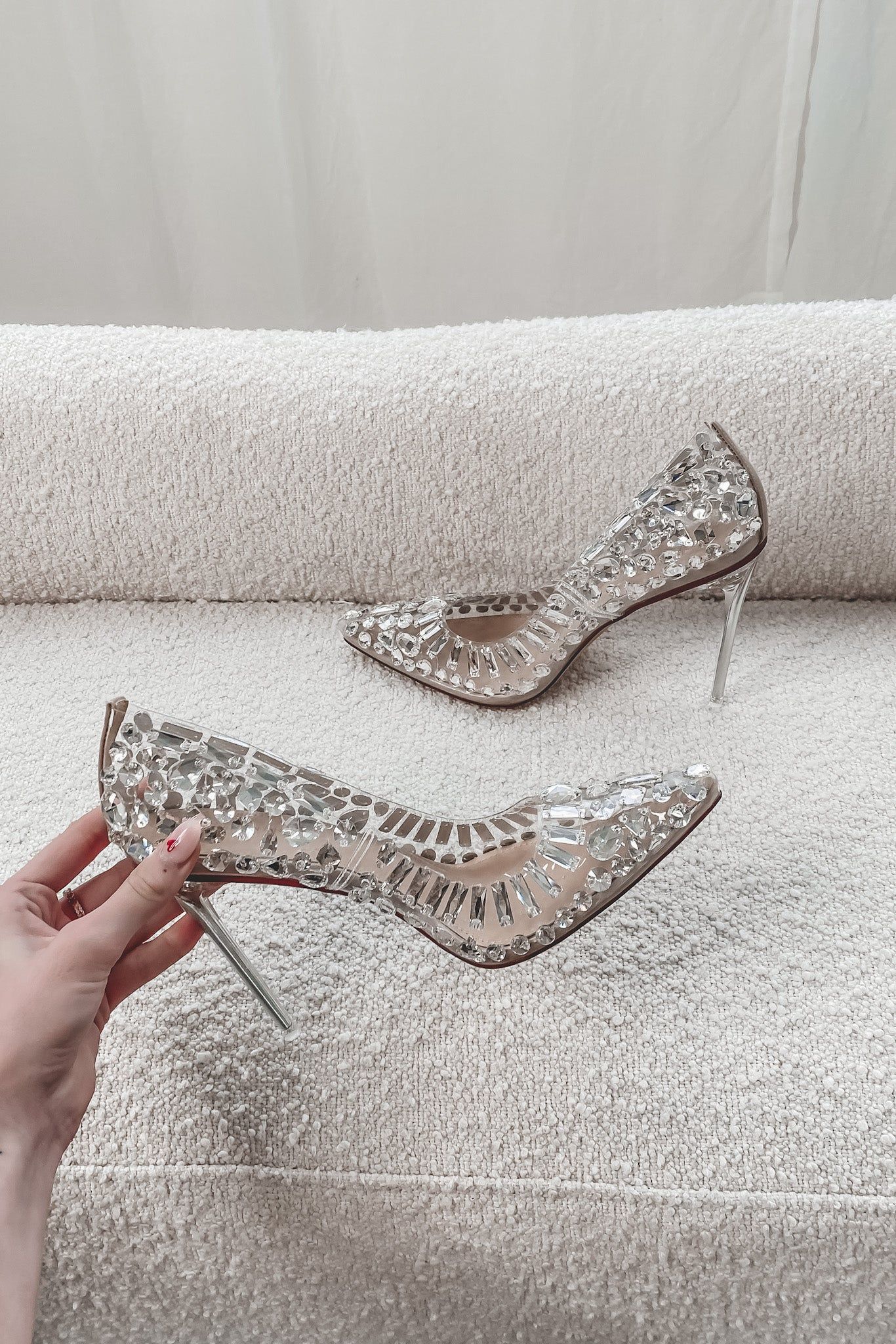 Watch How I Shine Rhinestone Heels sold by Amazing Lace