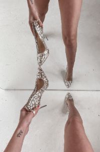 Watch How I Shine Rhinestone Heels sold by Amazing Lace