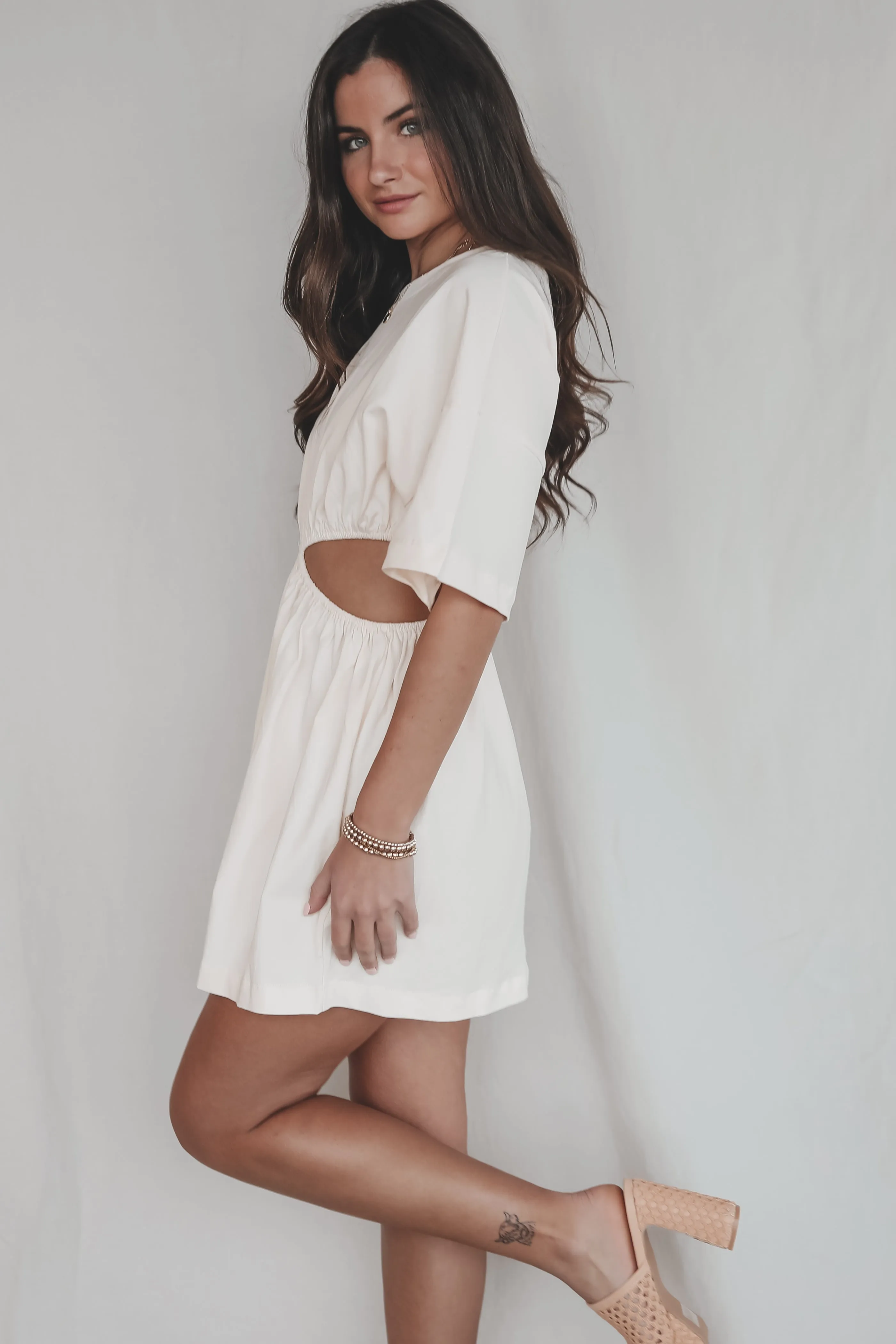 DEAL Catch Me Chilling Cutout Mini Dress sold by Amazing Lace product image thumbnail 3