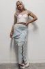 DEAL Blown In With Wind Mesh Maxi Skirt sold by Amazing Lace