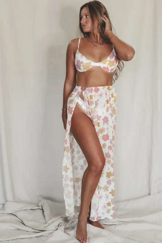 Tiki Hut Mesh Sarong Skirt Beach Wrap sold by Amazing Lace