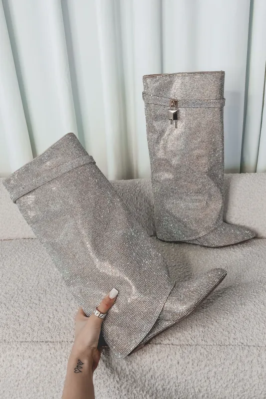 Designer Type Style Rhinestone Boot sold by Amazing Lace