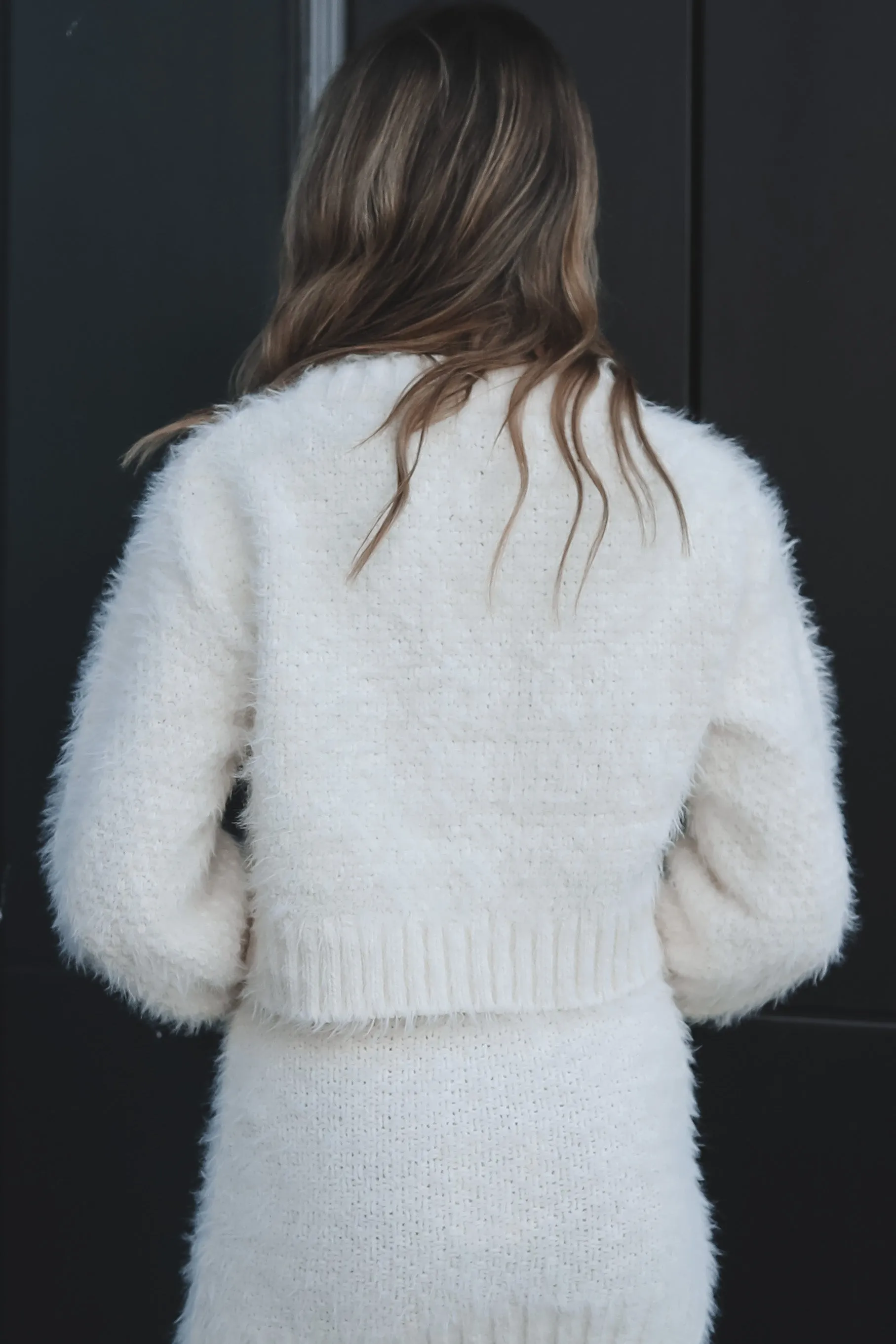 DEAL Love At First Snow Fall Cropped Sweater Top sold by Amazing Lace product image thumbnail 3