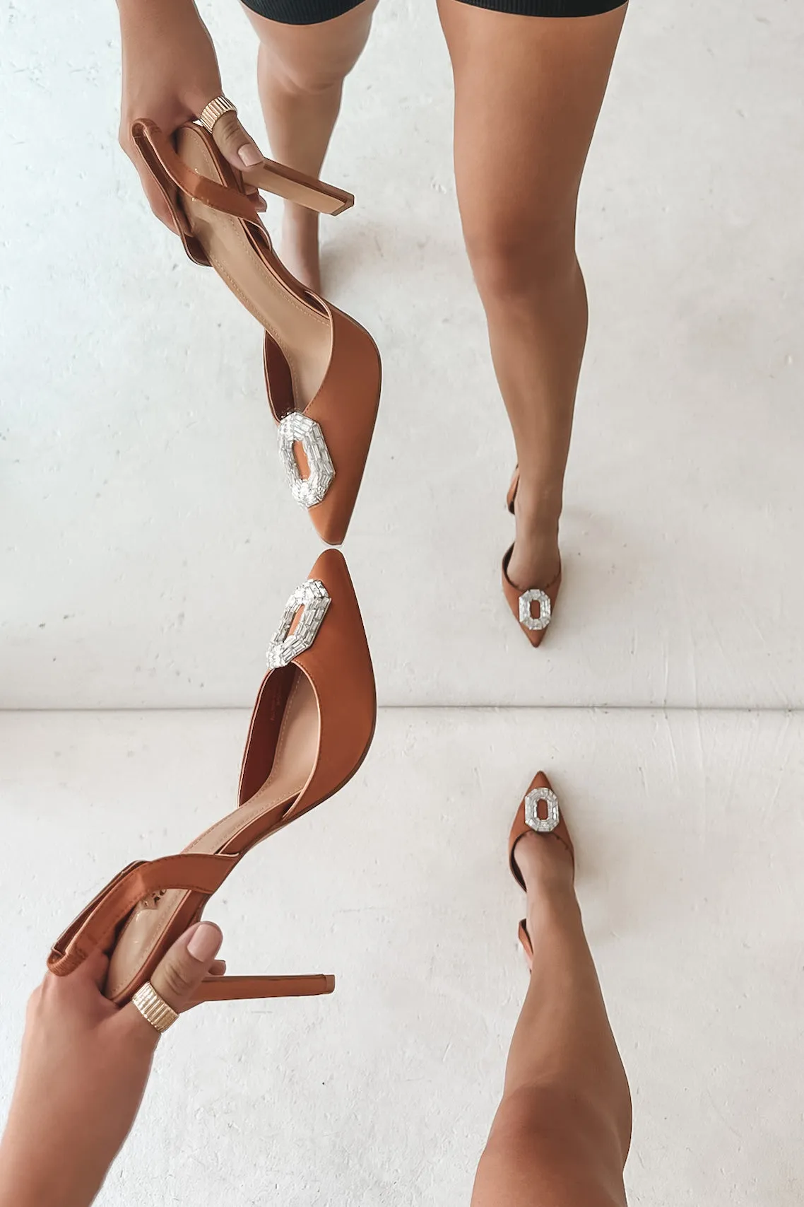 DEAL Bestie So Fancy Slingback Pointed Toe Heel sold by Amazing Lace product image thumbnail 5